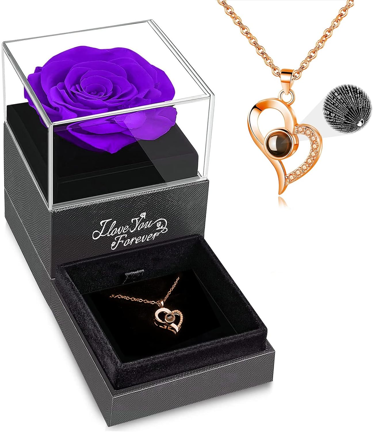 EternalLove Rose & Necklace